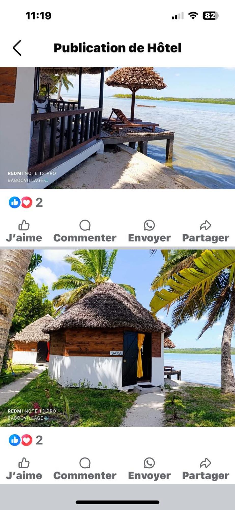 L Hippocampe Hotel Maroantsetra Bagian luar foto